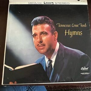 Tennessee Ernie Ford Hymns Vinyl LO India Indian ex 1956
